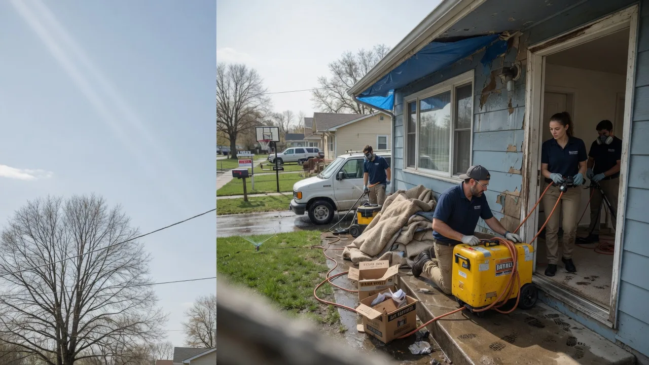 Basement Flood Cleanup in Vaughn, MT near me